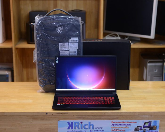 MSI GF75 Thin 10SC-090TH Core i7-10750H 2.6GHz RAM 16 SSD 1TB Nvidia GeForce GTX 1650 4GB GDDR6 Display 17-inch IPS Full HD 144Hz FullBox + MSI Bag MSI Warranty 14-02-2024