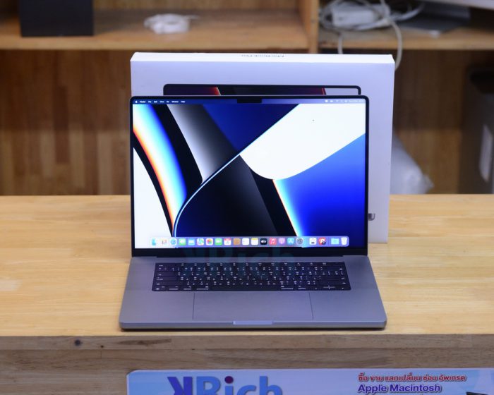 TOP Model – MacBook Pro 16-inch 2021 M1 Max 10-Core CPU / 32-Core GPU RAM 32GB SSD 1TB Space Gray FullBox Apple Care+ Warranty 19-12-2024