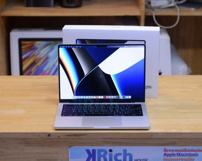 MacBook Pro 14-inch 2021 M1 Pro CPU 8-Core / GPU 14-Core RAM 16GB SSD 512GB Silver FullBox Apple Warranty 21-01-2023