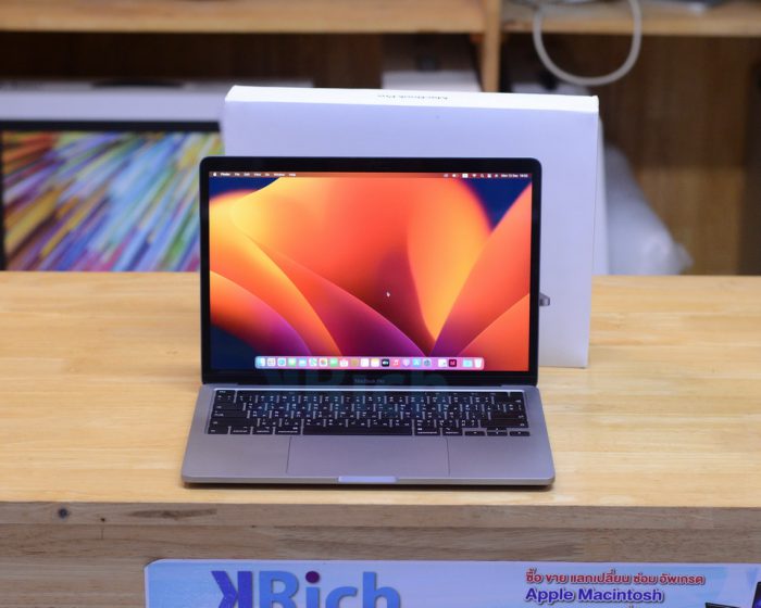 MacBook Pro 13-inch 2020 Touch Bar (Space Gray) Intel Gen10 4-Core i5 2.0GHz. RAM 16GB SSD 512GB FullBox