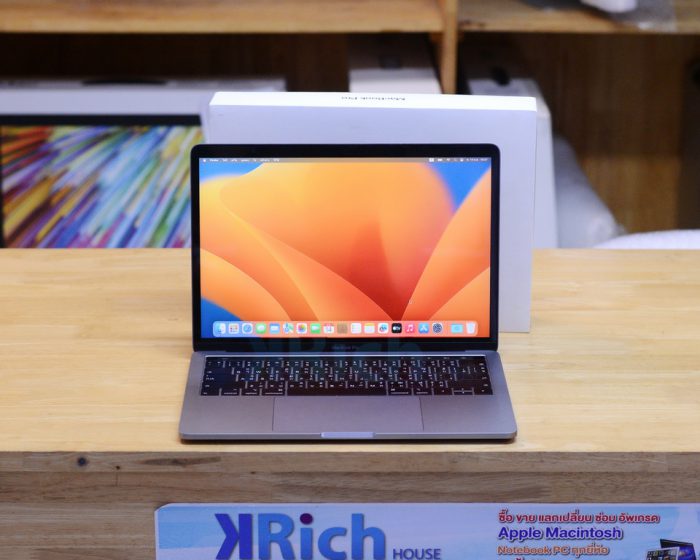 MacBook Pro Retina 13-inch 2018 (Space Gray) 4-Core i5 2.3GHz. Ram 8GB SSD 256GB FullBox