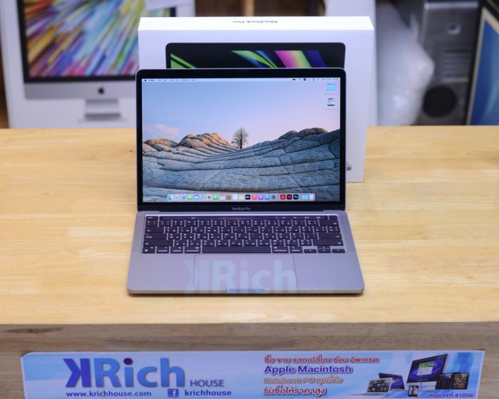 MacBook Pro 13-inch 2022 M2 8-Core RAM 8GB SSD 256GB Space Grey Apple Warranty 08-12-23 FullBox