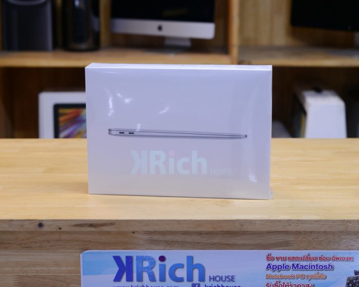 New in Box MacBook Air 13-inch 2020 M1 RAM 8GB SSD 512GB Silver Keyboard US Apple Warranty 24-12-2023