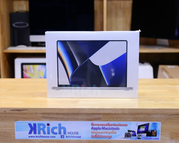 Brand New!! MacBook Pro Liquid Retina XDR 16-inch 2021. Apple M1 Pro CPU 10-Core GPU 16-Core RAM 16GB. SSD 1TB. ( Silver ) Wrt.28-12-2023