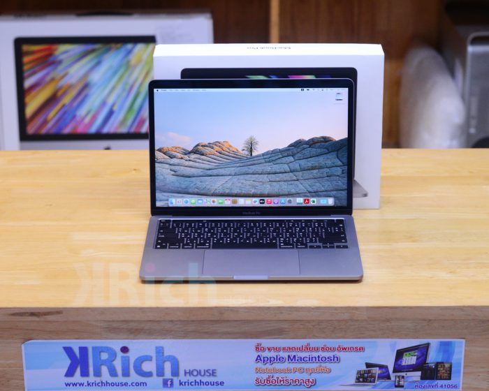 MacBook Pro 13-inch 2020. Apple M1 8-Core RAM 8GB SSD 256GB ( Space Grey ) Full Box. Apple care+ 14-03-25