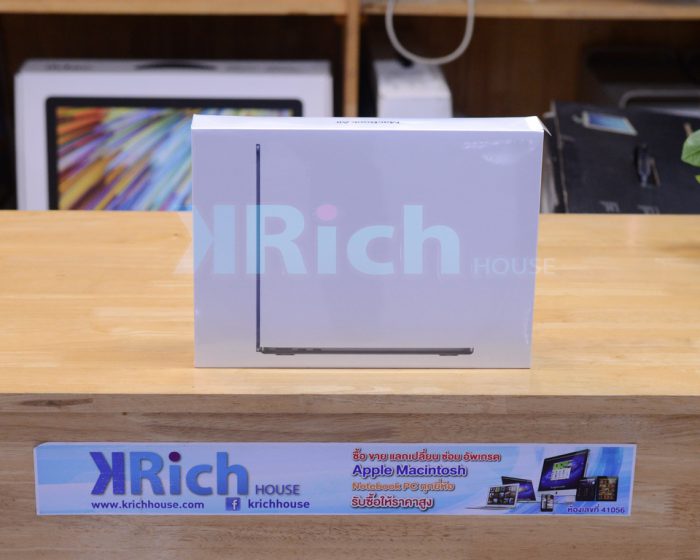New in Box !! MacBook Air Liquid Retina 13-inch 2022 Apple M2 8-Core GPU 10-Core RAM 8GB SSD 512GB ( Midnight ) Apple Warranty 08-01-2024