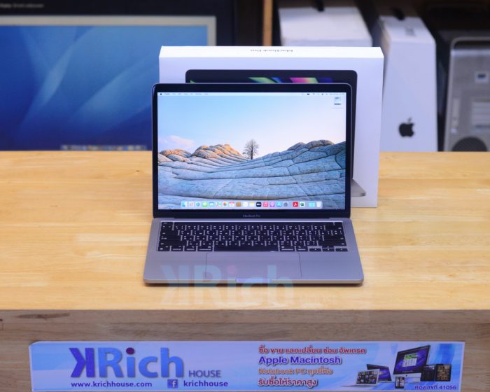 MacBook Pro 13-inch 2020. Apple M1 8-Core RAM 8GB SSD 256GB ( Space Grey ) Full Box. Warranty 27-05-23