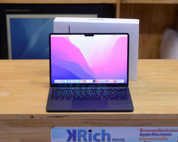 MacBook Air 13-inch 2022 M2 RAM 8GB SSD 512GB Midnight FullBox Apple Warranty 10-08-2023