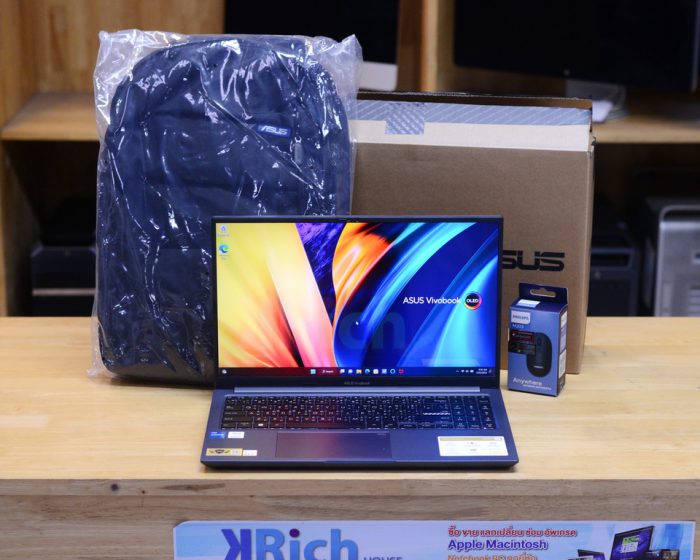 Brand New NoteBook ASUS VivoBook 15X OLED X1503Z-MA522WS  Intel Core i5-12500H 2.5GHz RAM 16GB SSD 512GB OLED 15.6-inch  (2880 x 1620) ASUS Onsite Warranty 18-02-2025