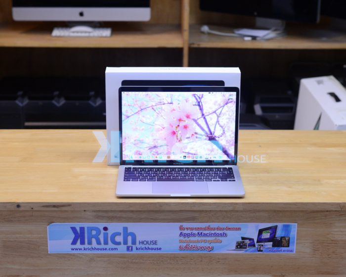 MacBook Pro 13-inch 2020. Apple M1 8-Core RAM 8GB SSD 256GB ( Silver ) Full Box AppleCare+ Warranty 19-02-2025