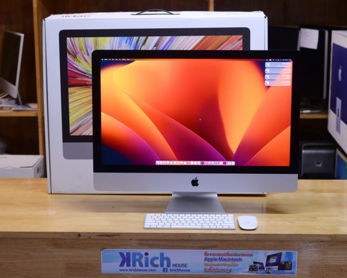 iMac Retina 5K 27-inch 2020 8-Core i7 3.8GHz RAM 8GB SSD 512GB Radeon Pro 5500XT FullBox