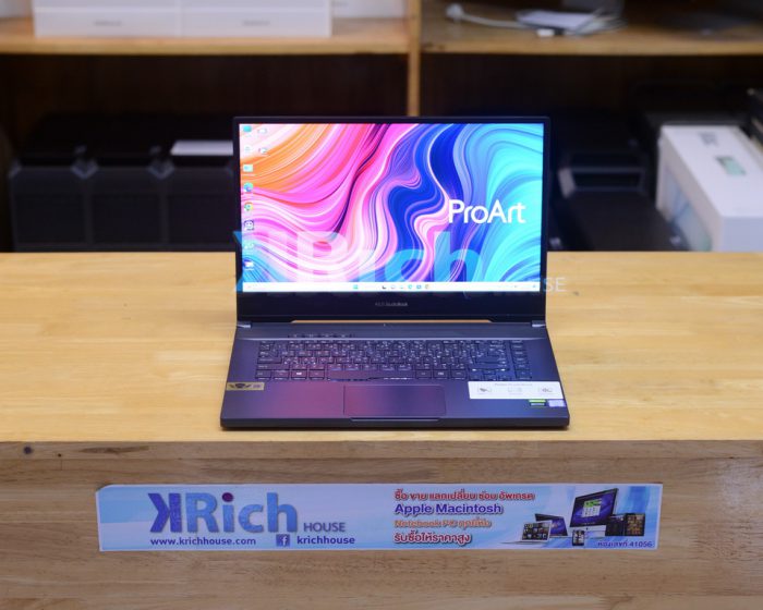 Asus ProArt StudioBook 15 H500GV-HC002T Intel 6-Core i7-9750H 2.60GHz. Ram 16GB. SSD 1TB NVIDIA GeForce RTX 2060 Asus Warranty 26-06-2023