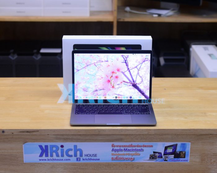 MacBook Pro 13-inch 2022. Apple M2 8-Core GPU 10-Core RAM 8GB. SSD 512GB. ( Space Gray ) Full Box Apple Warranty 15-12-2023