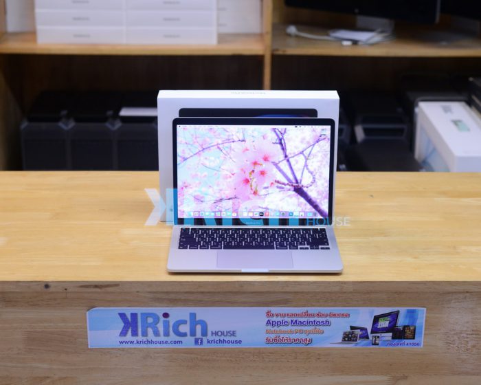 MacBook Pro 13-inch 2022. Apple M2 8-Core GPU 10-Core RAM 8GB. SSD 512GB. ( Silver ) Full Box Apple Care+ Warranty 27-10-2025