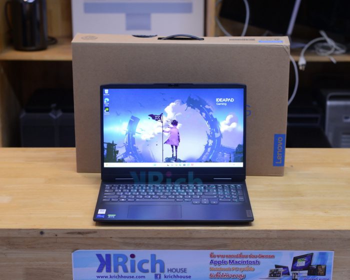 Gaming NoteBook Lenovo IdeaPad Gaming 3 15IAH7 Intel Core i7-12700H 2.3GHz RAM 16GB SSD 512GB Nvidia GeForce RTX 3050Ti 4GB GDDR6 Display 15.6-inch FullHD 144Hz FullBox Lenovo Onsite Warranty 20-09-2025