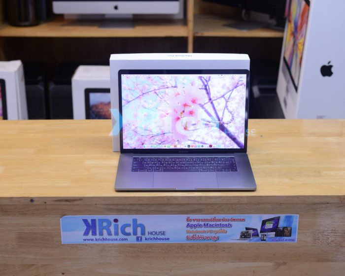 MacBook Pro 15-inch 2019 6-Core i7 2.6GHz Ram 16GB SSD 256GB Radeon Pro 555X ( Space Gray )