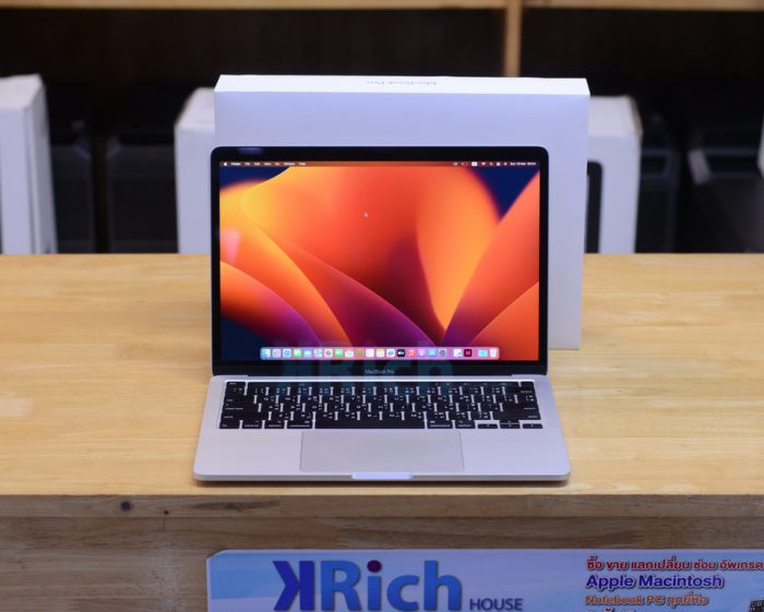 MacBook Pro 13-inch 2020 Quad-Core i5 1.4GHz RAM 8GB SSD 512GB Silver FullBox