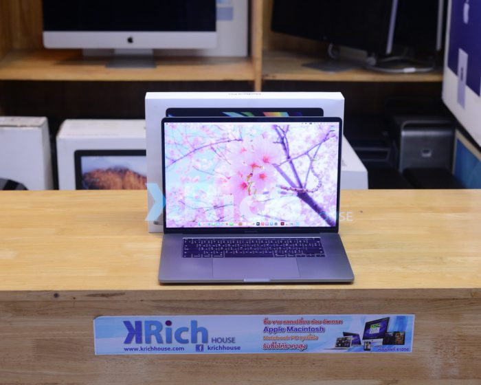 MacBook Pro 16-inch 2019. 6-Core i7 2.6GHz. RAM 16GB. SSD 512GB. Radeon Pro 5300M ( Space Gray ) Full Box
