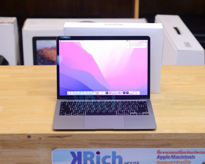 CTO-MacBook Air 13-inch 2020 M1 RAM 16GB SSD 1TB Space Gray FullBox Apple Warranty 12-09-2023