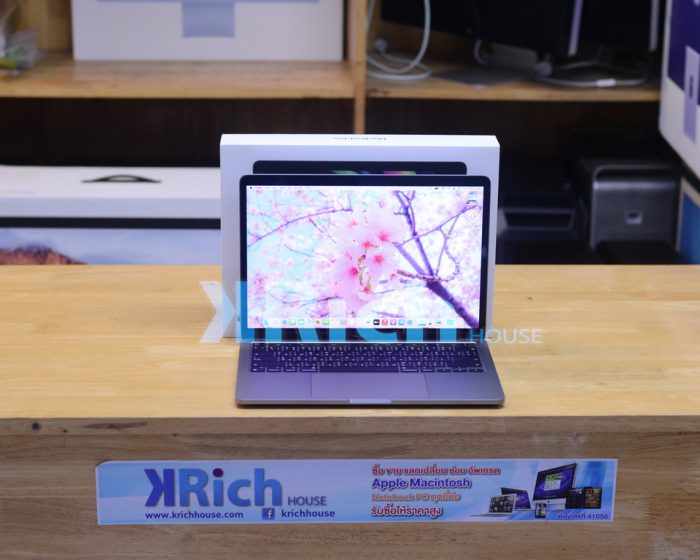 MacBook Pro 13-inch 2022. Apple M2 8-Core GPU 10-Core RAM 8GB. SSD 256GB. ( Space Gray ) Full Box Apple Care+ Warranty 30-12-2025 ( New Display )