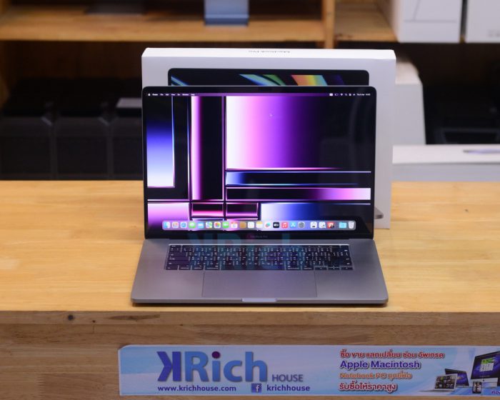 CTO TOP Model – MacBook Pro Retina 16-inch 2019 Touch Bar (Space Gray) 8-Core i9 2.3GHz. RAM 32GB SSD 1TB AMD Radeon Pro 5500M 4GB FullBox