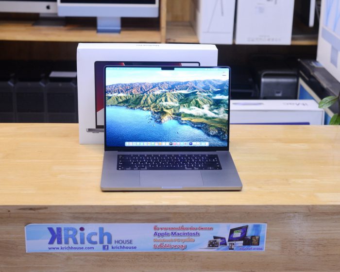 MacBook Pro 16-inch 2021 M1 Pro 10-Core CPU / 16-Core GPU RAM 16GB SSD 1TB (Space Grey) Full Box Warranty 09-09-2023