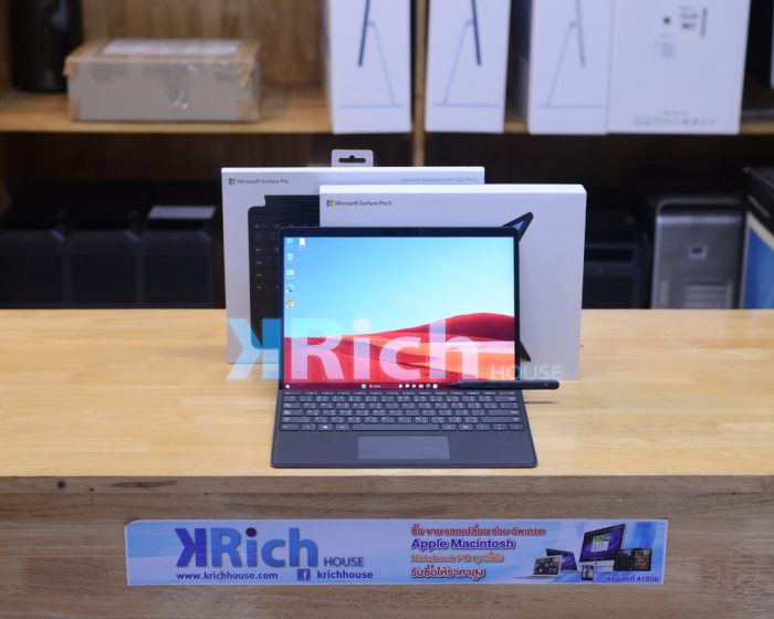 Microsoft Surface Pro X SQ1 3.0GHz. Ram 8GB. SSD 256GB. 4G LTE + Signature Keyboard with Slim Pen 2 Full Box