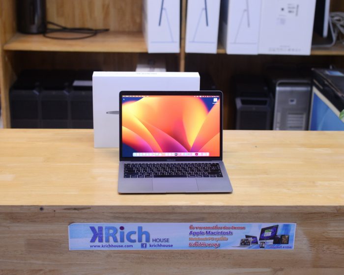 MacBook Air 13-inch 2019. Intel Core i5 1.6GHz. RAM 8GB. SSD 128GB. ( Space Gray) Full Box