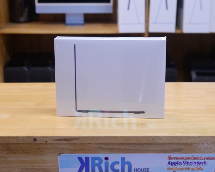 New in Box MacBook Air 13-inch 2022 M2 RAM 8GB SSD 256GB Midnight Apple Warranty 1 Year