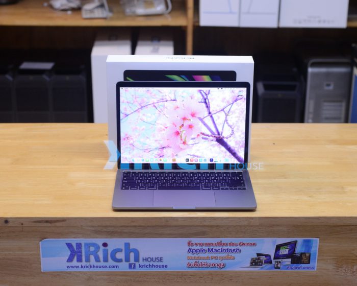 MacBook Pro 13-inch 2022. Apple M2 8-Core GPU 10-Core RAM 8GB. SSD 512GB. ( Space Gray ) Full Box Apple Warranty 12-12-2023