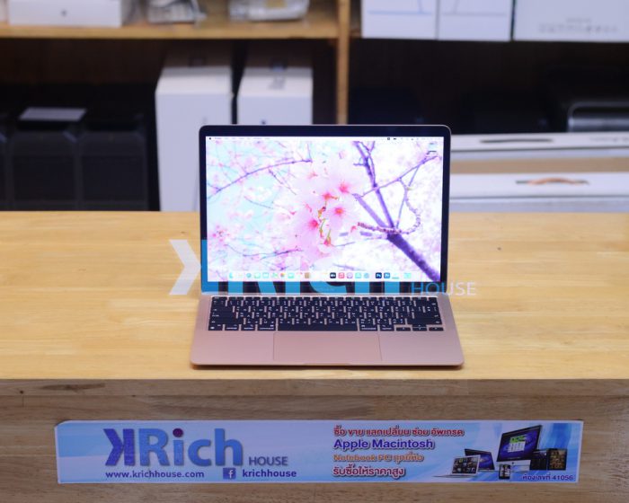 MacBook Air 13-inch 2020 Apple M1 8-Core GPU 7-Core RAM 8GB SSD 256GB ( Gold )