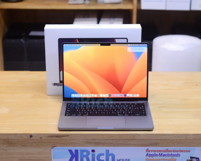 MacBook Pro 14-inch 2021 M1 Pro CPU 8-Core / GPU 14-Core RAM 16GB SSD 512GB Space Gray FullBox Apple Warranty 08-02-2024