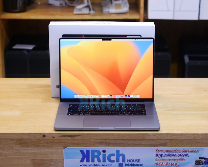 MacBook Pro 16-inch 2021 M1 Pro 10-Core CPU / 16-Core GPU RAM 16GB SSD 512GB SpaceGray FullBox