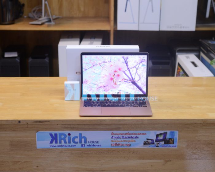 MacBook Air 13-inch 2020 Apple M1 8-Core GPU 8-Core RAM 8GB SSD 512GB ( Gold ) Full Box