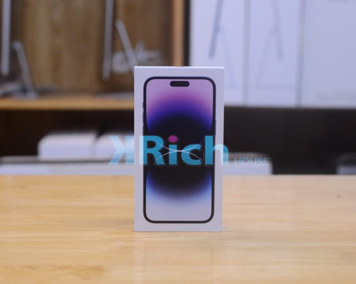 New in Box iPhone 14 Pro Max 256GB ( Deep Purple ) Apple Warranty 1 Year
