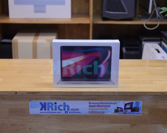 New in Box MacBook Pro 13-inch 2022 Apple M2 8-Core GPU 10-Core RAM 8GB SSD 512GB ( Silver ) Apple Warranty 1 Year