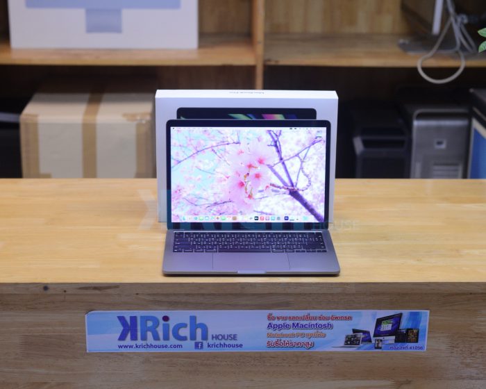 MacBook Pro 13-inch 2020 Apple M1 8-CPU 8-GPU RAM 8GB SSD 256GB ( Space Gray ) Full Box Apple Care+ Warranty 12-11-2024