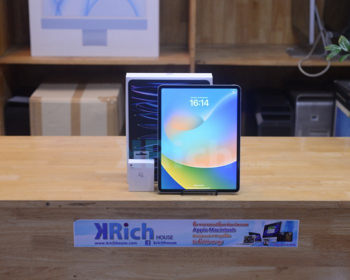 iPad Pro 12.9-inch 2022 ( Gen 6 / M2 ) 512GB Wi-Fi ( Silver ) Full Box Apple Warranty 15-03-2024