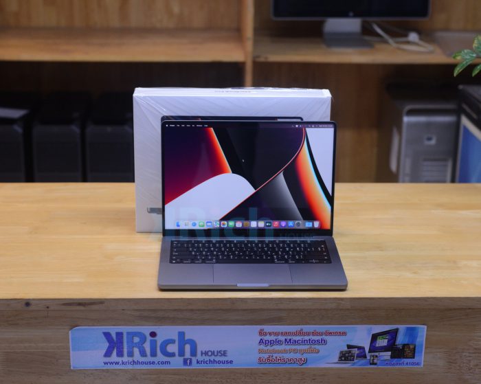 MacBook Pro Liquid Retina XDR 14-inch 2021 Apple M1 Pro CPU 8-Core GPU 14-Core RAM 16GB SSD 512GB ( Space Grey ) Full Box Apple Warranty 14-10-2024