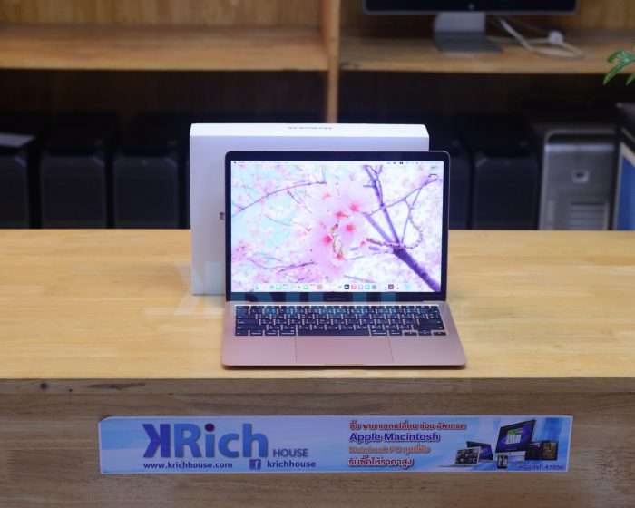 MacBook Air 13-inch 2020 ( CTO ) 4-Core i7 1.2GHz RAM 8GB SSD 512GB. 2020 ( Gold ) Full Box