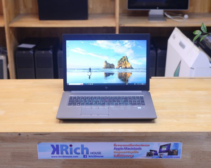 HP ZBook 17 G5 Mobile Workstation/Core i7 8850H/2.6 GHz – vPro/64GB DDR4/512GB+512GB Nvme/Quadro P4200-8GB GDDR6/17.3 inch IPS FUll HD Anti Glare/Win 10 Pro License