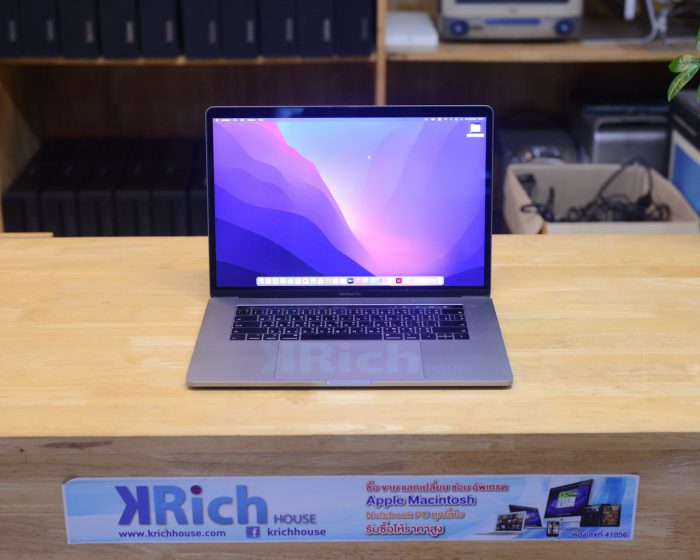 MacBook Pro Retina 15-inch 2018 6-Core i7 2.2GHz Ram 16GB SSD 256GB Radeon Pro 555X ( Space Grey )