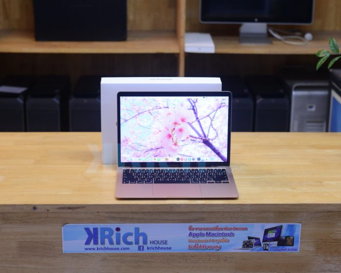 MacBook Air 13-inch 2020 Apple M1 8-Core GPU 7-Core RAM 8GB SSD 256GB ( Gold ) Full Box