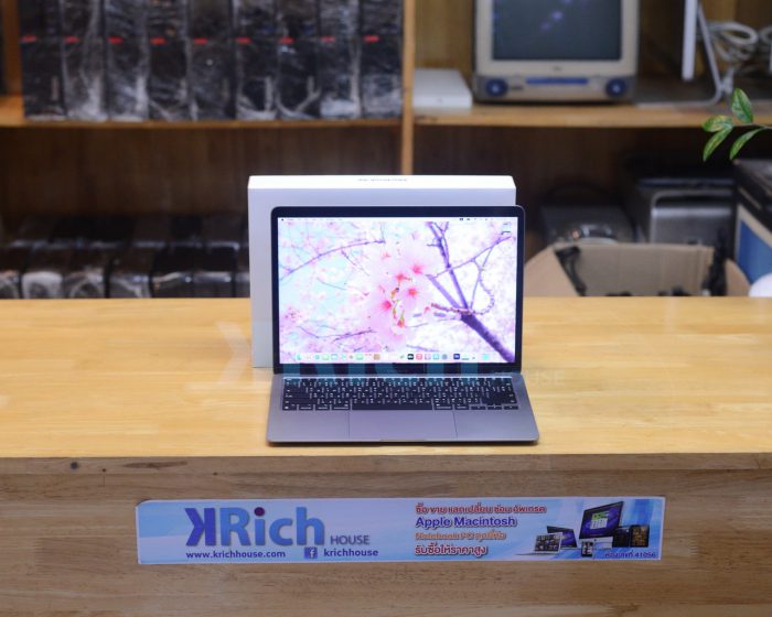 MacBook Air 13-inch 2020 Apple M1 8-Core GPU 7-Core RAM 8GB SSD 256GB ( Space Gray ) Full Box