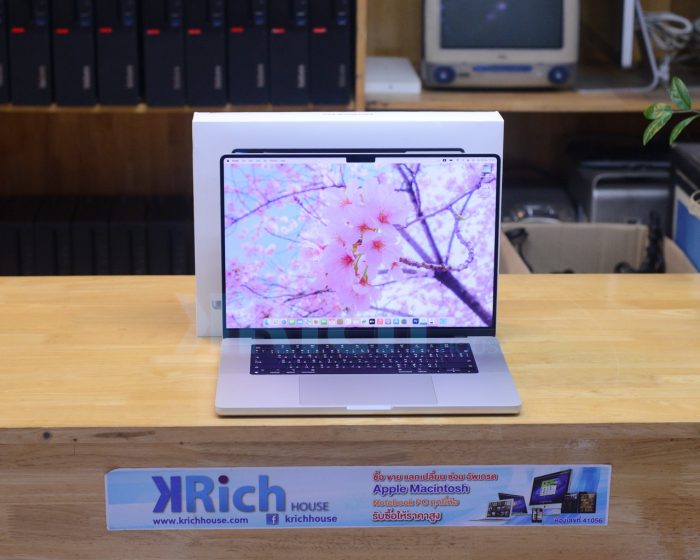 MacBook Pro Liquid Retina XDR 16-inch 2021 Apple M1 Pro CPU 10-Core GPU 16-Core RAM 16GB SSD 512GB ( Silver ) Full Box