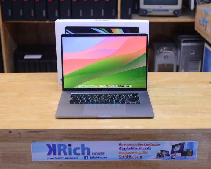 MacBook Pro 16-inch 2019 6-Core i7 2.6GHz RAM 16GB SSD 512GB Radeon Pro 5300M ( Space Gray ) Full Box ประกันร้าน 1 เดือน