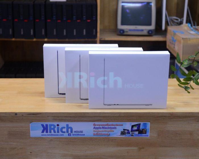 New in Box MacBook Air Liquid Retina 15-inch 2023 Apple M2 8-Core GPU 10-Core RAM 8GB SSD 256GB ( Midnight + Space Grey + Silver ) Apple Warranty 1Year
