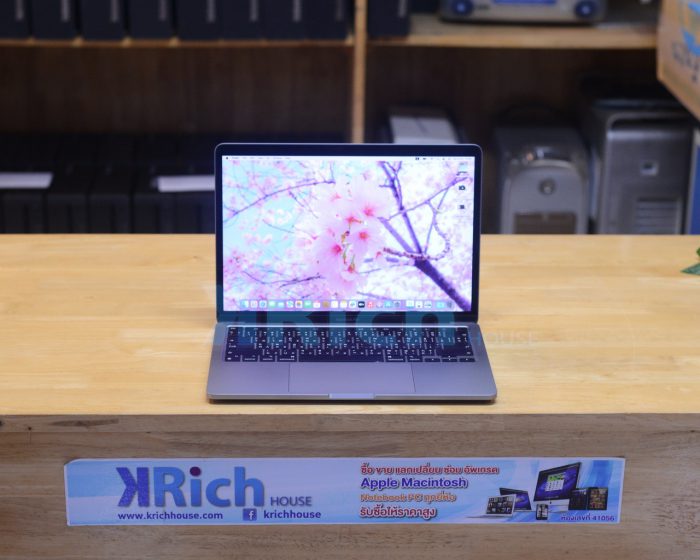 MacBook Pro 13-inch 2020 Apple M1 8-CPU 8-GPU RAM 8GB SSD 256GB ( Space Gray ) Apple Care+ Warranty 19-03-2025