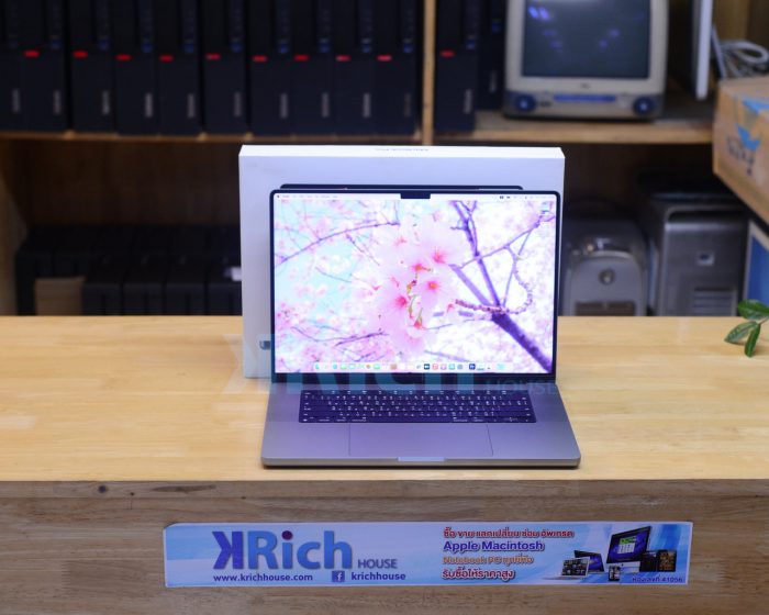 MacBook Pro Liquid Retina XDR 16-inch 2021 Apple M1 Pro CPU 10-Core GPU 16-Core RAM 16GB SSD 512GB ( Space Grey ) Full Box Apple Warranty 06-09-2024