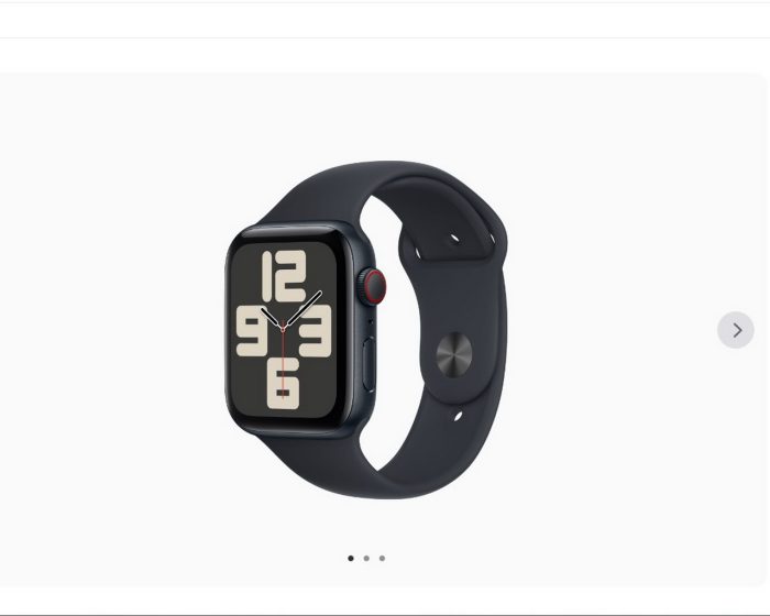 New in Box Apple Watch SE (2nd gen, GPS + Cellular) Aluminum 44mm. ( Midnight ) Sport Band S/M Midnight Apple Warranty 1 Year